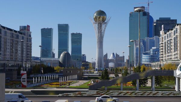 Central Downtown Astana, Kazakhstan - Sputnik Türkiye