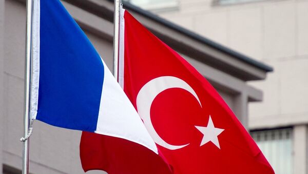 Fransa -  Türkiye - Bayrak - Sputnik Türkiye