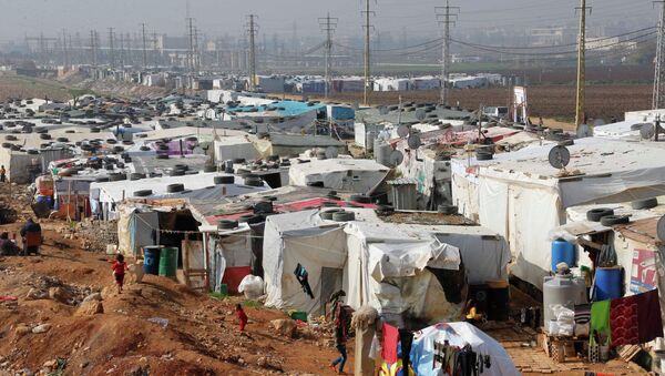 Mülteci kampı - Sputnik Türkiye