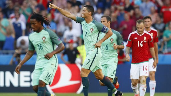 Portekiz Milli Takımı’nın yıldız oyuncusu Cristiano Ronaldo - Sputnik Türkiye