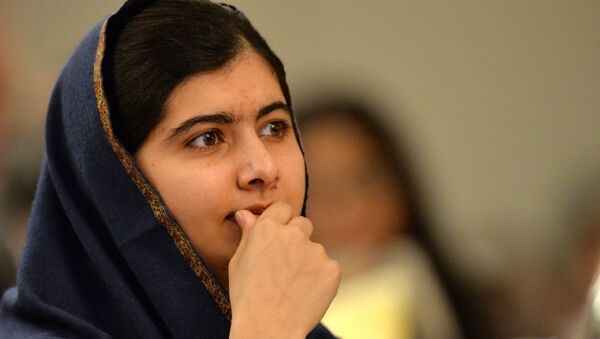 Nobel Barış Ödüllü Pakistanlı aktivist Malala Yusufzay - Sputnik Türkiye