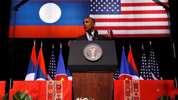 Obama Laos'ta - Sputnik Türkiye