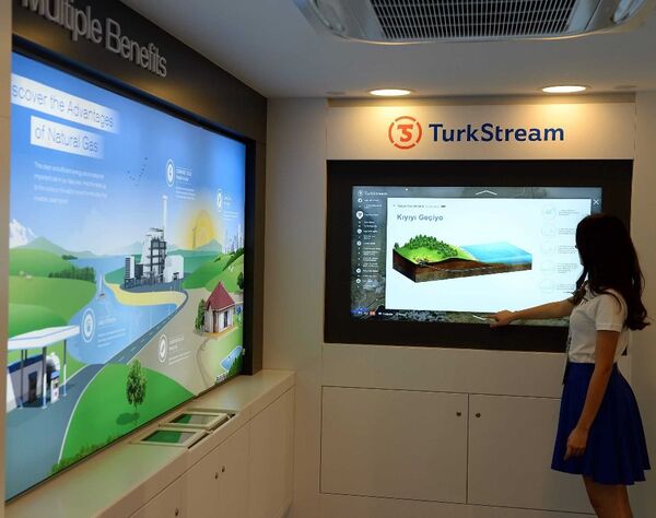 Türk Akımı Projesi sergisi 23. Dünya Enerji Kongresi'nde - Sputnik Türkiye