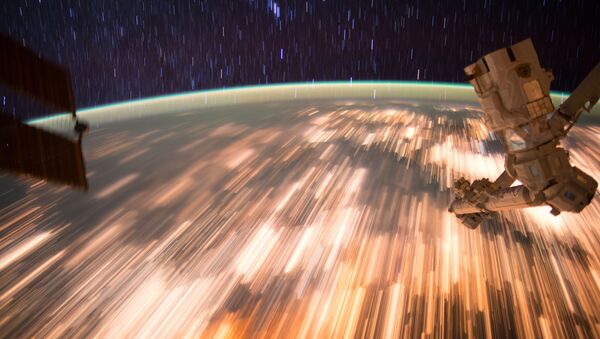 Dünya’nın Uluslararası Uzay İstasyonu’ndan çekilen fotoğrafı. - Sputnik Türkiye