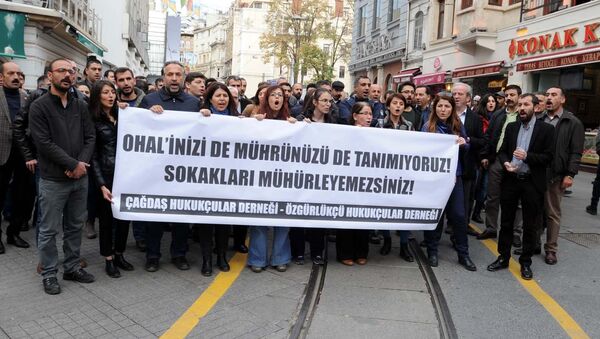 Çağdaş Hukukçular Derneği - Özgür Hukukçular Derneği - Sputnik Türkiye