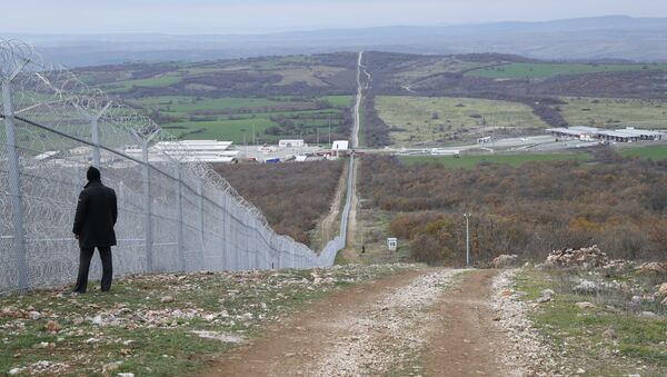 Bulgaristan-Türkiye sınırındaki tel örgü - Sputnik Türkiye