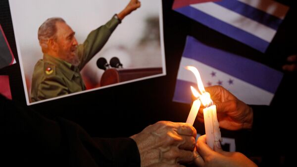 Küba Devrimi'nin lideri Fidel Castro - Sputnik Türkiye