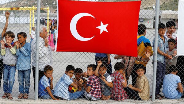 Gaziantep'teki Nizip sığınmacı kampı / Türkiye'deki çocuk sığınmacılar - Sputnik Türkiye