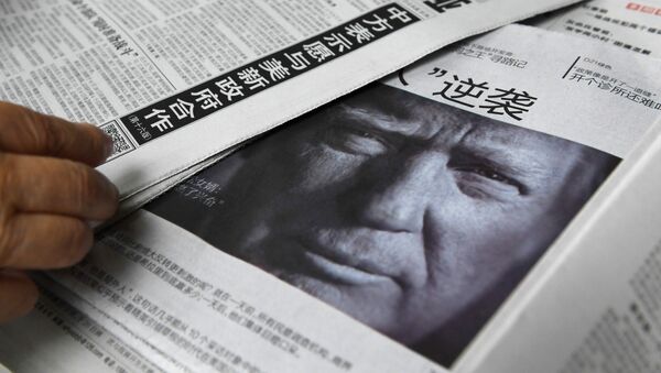Trump'ın tavrı Çin medyasında sert şekilde eleştirildi - Sputnik Türkiye