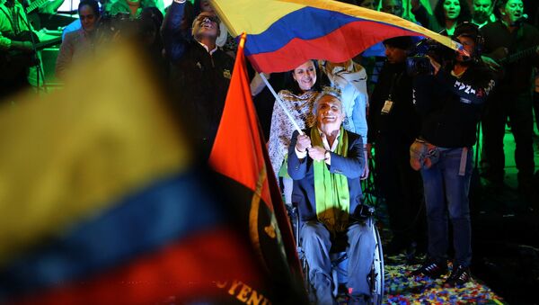 Ekvador devlet başkanlığına seçilen Lenin Moreno - Sputnik Türkiye
