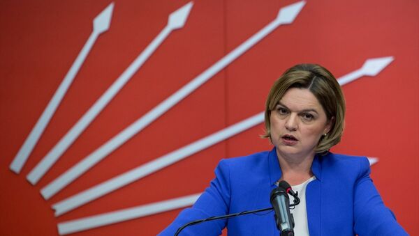 CHP Genel Başkan Yardımcısı ve parti sözcüsü Selin Sayek Böke - Sputnik Türkiye