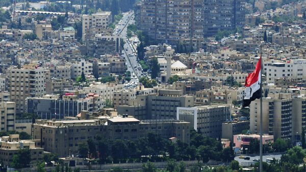 Şam'ın Kasyun Dağı'ndaki mahallesi - Sputnik Türkiye