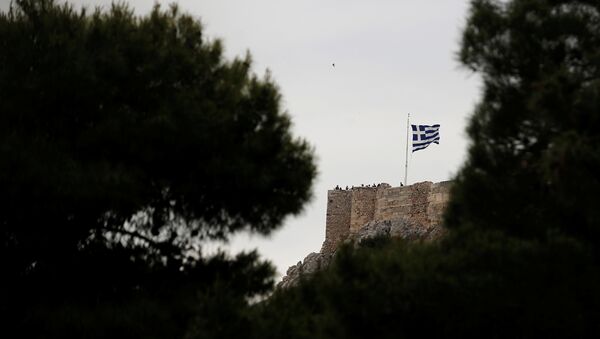 Yunanistan / Yunan bayrağı - Sputnik Türkiye