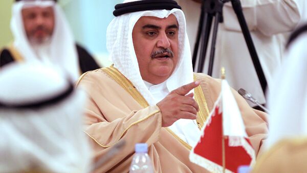 Bahreyn Dışişleri Bakanı Şeyh Halid bin Ahmed el Halife - Sputnik Türkiye
