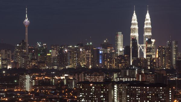 Başkent Kuala Lumpur panaromik görünüm, Malezya - Sputnik Türkiye