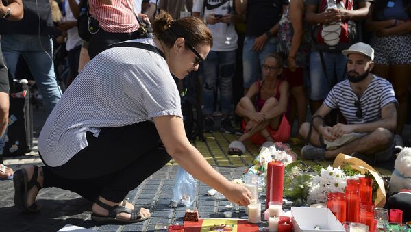 Barcelona'daki terör saldırısı - Sputnik Türkiye