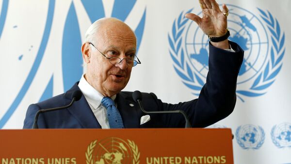 Birleşmiş Milletler (BM) Suriye Özel Temsilcisi Staffan De Mistura - Sputnik Türkiye