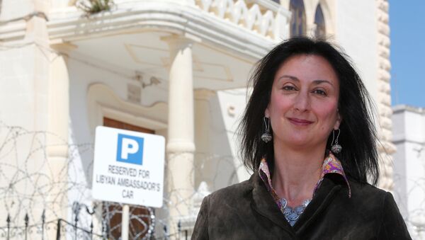 Maltalı gazeteci Daphne Caruana Galizia - Sputnik Türkiye