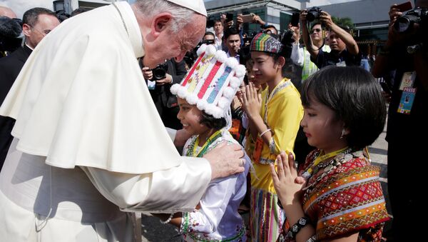 Papa Francis, Myanmar'da - Sputnik Türkiye