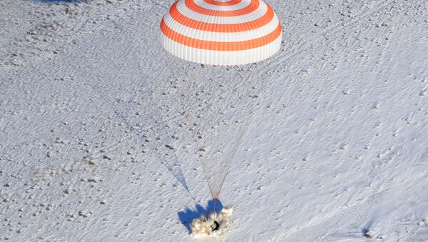 Soyuz Kazakistan iniş - Sputnik Türkiye