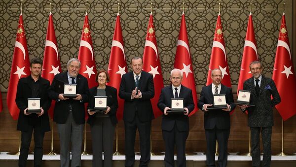 Cumhurbaşkanlığı Kültür ve Sanat Büyük Ödülleri verildi - Sputnik Türkiye