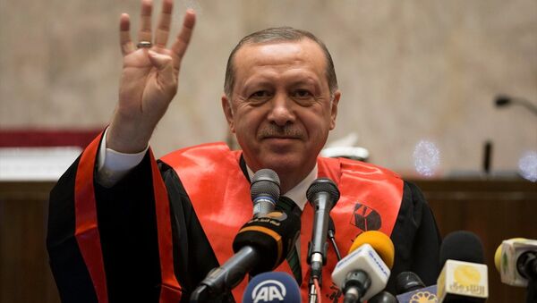 Cumhurbaşkanı Recep Tayyip Erdoğan, Sudan'da. - Sputnik Türkiye