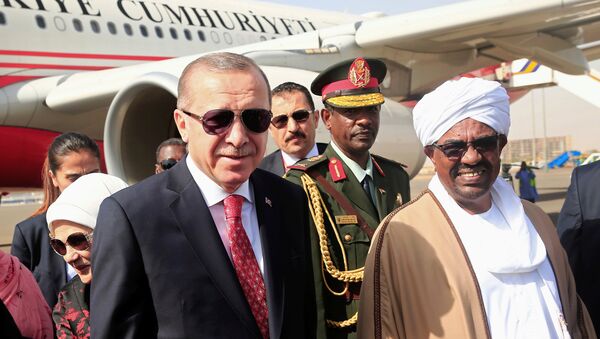 Cumhurbaşkanı Recep Tayyip Erdoğan ve Sudan Devlet Başkanı Ömer Beşir - Sputnik Türkiye