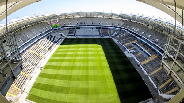 Rostov-on-Don kentinde FIFA 2018 Dünya Kupası'nın 5 maçına ev sahipliği yapacak Rostov Arena - Sputnik Türkiye