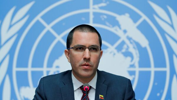 Venezüella Dışişleri Bakanı Jorge Arreaza Montserrat - Sputnik Türkiye