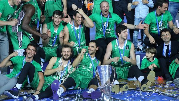 EuroCup şampiyonu Darüşşafaka - Sputnik Türkiye