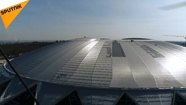 Dünya Kupası stadyumlarından biri Samara Arena - Sputnik Türkiye