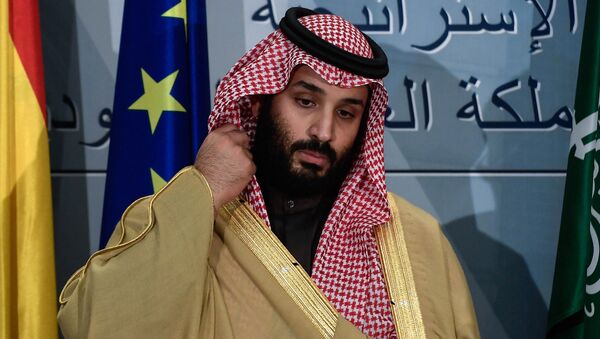 Suudi Veliaht Prens Muhammed bin Selman (MbS) Madrid'de La Moncloa Sarayı'nda - Sputnik Türkiye