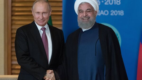 Putin ve Ruhani - Sputnik Türkiye