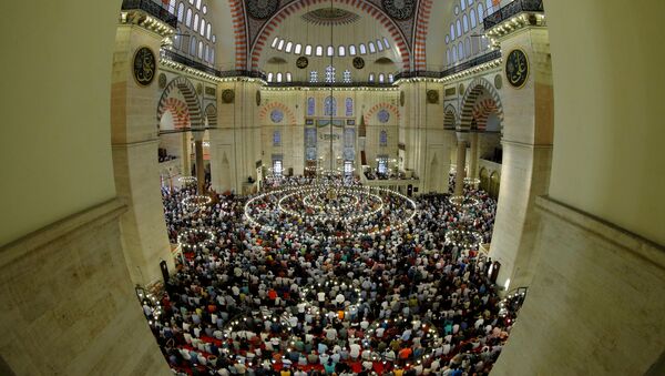 Dünyada Ramazan Bayramı kutlamaları - Sputnik Türkiye
