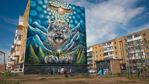 Astana'da sokak sanatı - Sputnik Türkiye
