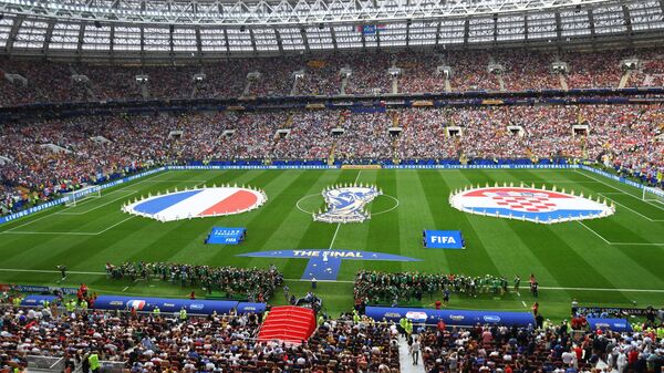 Russia World Cup France - Croatia - Sputnik Türkiye