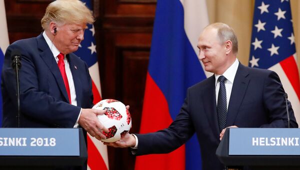 ABD Başkanı Donald Trump- Rusya Devlet Başkanı Vladimir Putin - Sputnik Türkiye