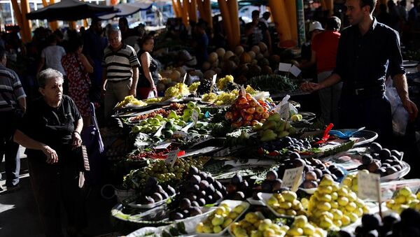 Pazar, alışveriş, meyve, enflasyon - Sputnik Türkiye