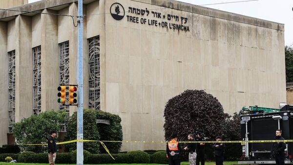 ABD'nin Pennsylvania eyaletinin Pittsburgh kentindeki bir sinagoga silahlı saldırı - Sputnik Türkiye