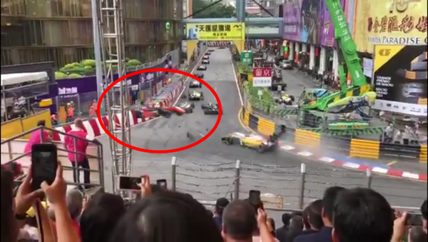 Macau'daki F3 Dünya Kupası yarışı - Sputnik Türkiye