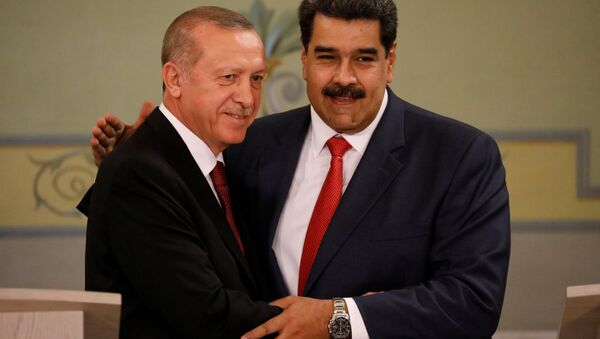 Recep Tayyip Erdoğan- Nicolas Maduro - Sputnik Türkiye