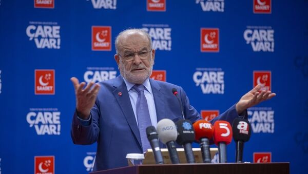 Saadet Partisi Genel Başkanı Temel Karamollaoğlu - Sputnik Türkiye
