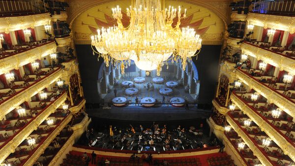 Run-through of Ruslan and Lyudmila opera at the Bolshoi Theater in Moscow - Sputnik Türkiye