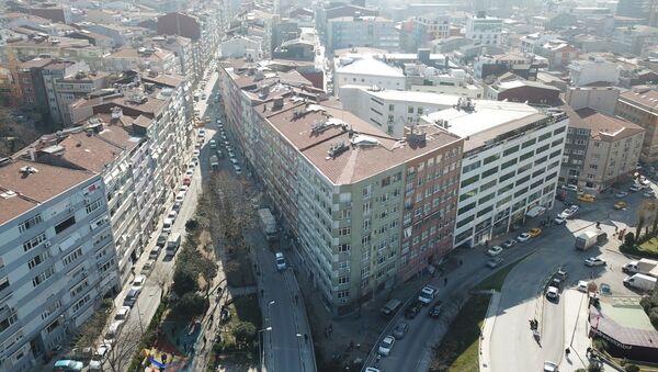 Şişli'de 4 bina mühürlenerek boşaltıldı - Sputnik Türkiye