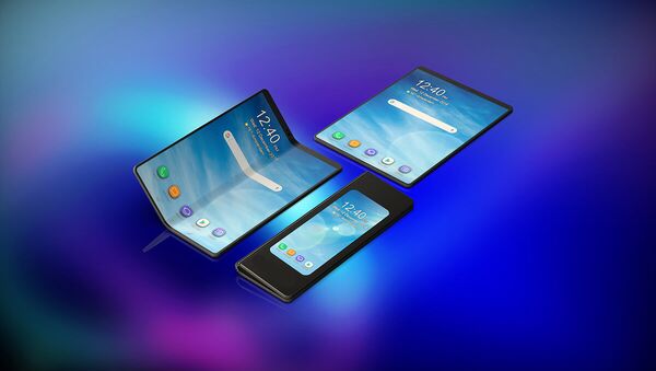 Samsung, katlanabilir telefonu Galaxy Fold’u duyurdu - Sputnik Türkiye