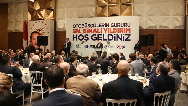 AK Parti İstanbul Büyükşehir Belediye Başkan Adayı Binali Yıldırım - Sputnik Türkiye