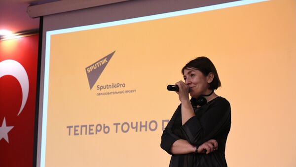 Rossiya Segodnya (Rusya Bugün) Uluslararası Haber Ajansı Genel Yayın Yönetmen Yardımcısı Natalya Loseva - Sputnik Türkiye