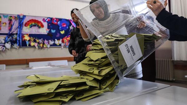 Yerel Seçim 2019, oy pusulası, sandık - Sputnik Türkiye