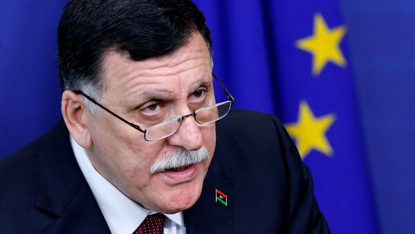 Libya Ulusal Mutabakat Hükümeti (UMH) Başkanlık Konseyi Başkanı Fayiz es-Serrac - Sputnik Türkiye