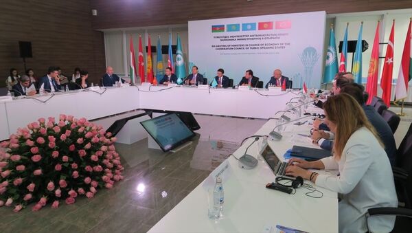 Türk Dili Konuşan Ülkeler İşbirliği Konseyi Ekonomiden Sorumlu Bakanlar 9. Toplantısı-Kazakistan - Sputnik Türkiye